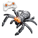 360 Rotating RC Wall Climbing Spider Toy Remote Control Black