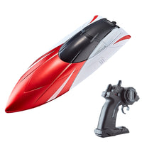 2.4GHz RC Speed Boat Toy – Remote Control Racing Yacht for Pools & Lakes Red