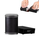 Adjustable Angle Rolling Knife Sharpener Set Black