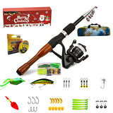 37PCS Fishing Tackle Set – Fishing Tools with Rod for Christmas Style 2