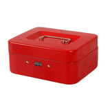 Lockable Cash Box with Code Lock Security Red