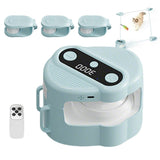 Interactive Automatic Cat Toy Moving Toy for Bored Cats Blue