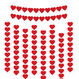 Felt Heart Garland Banner for Valentine's Day Weddings & Party Decorations Style 2