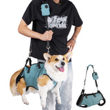 Pet Sling Carrier Bag for Small Dogs Puppies Shoulder Tote Green