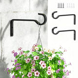2PCS Rustproof Iron Plant Hooks Duty Plant Hooks for Wall Plant Hangers Outdoor for Outside