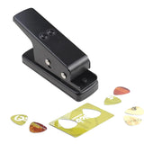 DIY Guitar Picks Punch Mega Pack Custom Pick Maker for Personalized Pick Making Black