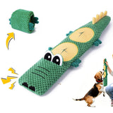 Dog Toys for Aggressive Chewers Dog Toys with Squeaker for Boredom and Teething Green