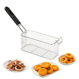 Deep Fryer Basket Stainless Steel with Removable Handle Hanging Design Style 3