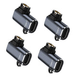 4 PCS USB-C Charging Adapters Compatible with Garmin Fenix 7 6 5 Watches Style 2