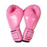 Punching Training Gloves for Sparring Kickboxing Ages 3 to 10 Pink