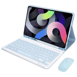 Keyboard Case and Mouse Compatible With Samsung Tab S11 S10 S9 S8 S7 11 Inch Models Blue