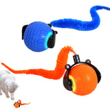 2Pcs Automatic Cat Rolling Ball Interactive Pet Toy with Multiple Motion Modes for Pet Cats Dogs