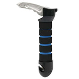 Car Door Handle for Elderly Car Assist Support Handle With Cutter Blue