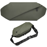 Travel Sling Bag Stylish Crossbody Bag Water-resistant Shoulder Bag for Sport Work Hiking Green