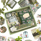 Vintage Scrapbook Kit with Journaling Supplies Bullet Junk Journal Craft Set Style 2