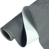 Self-Adhesive Faux Suede Repair Patch for Car Interior Door Panels Dark Gray