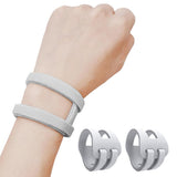 2PCS Wrist Band Ulnar Fix Sports Yoga Gray