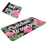 Summer Pool Doormat Non Slip Pool Floor Mat for Swimming Poolside Seating Mats Style 2