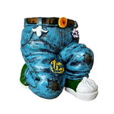 Creative Resin Jeans-Shaped Outdoor Planter – Garden Decor Pot for Home Lawn and Yard Style 2