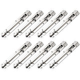 10Pcs Stainless Steel Quality Door Slide Bolt Toilet Shed Lock Catch Latch Large