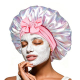Satin Sleep Bonnet Hair Wrap For Women Sleeping Style 3