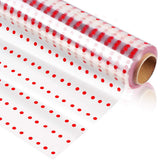 Waterproof Clear OPP Wrapping Paper Rolls for Flower Bouquets Style 2