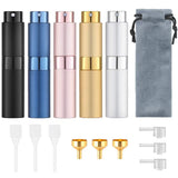8ML Empty Perfume Atomizer Travel Spray Bottle for Refill Style 1