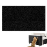 Self-Adhesive Cat Scratch Protector Guard Sticker for Sofa Wall Door Black
