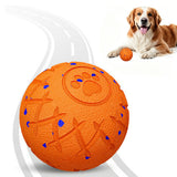 3 Mode Interactive Dog Ball Toy Smart Dog Toy for Medium and Large Dogs Orange