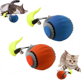 2Pcs 2-Mode Automatic Moving Ball Toy for Cats USB Rechargeable Interactive Cat Toys