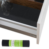 Non-Adhesive Drawer and Shelf Liner for Cabinets Black