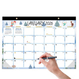 18-Month Desk Calendar (Jan 2026 – June 2027) with Corner Protectors for Office Style 3
