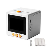 Thermal Mini Printer AI Voice Inkless Sticker with 2.4in Screen White
