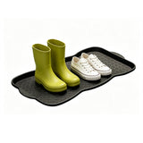 Multi Purpose Plastic Shoe Tray Wellies Boots Garden Plants Pet Home Door Tray Style 3