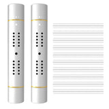 Car Air Vent Clip Air Freshener with Scent Sticks for Vehicle Silver
