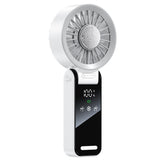 Handheld Foldable High-Speed Fan – Portable for Travel Outdoor Home and Office Off White
