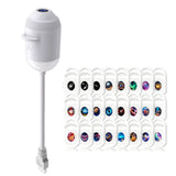 Sky Night Light Projector 2-in-1 Portable with 24 Projection for Bedroom Home Ceiling Car Decor