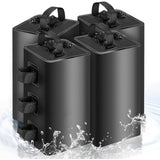 4Pcs Water Weight Bag for Canopy Gazebo Tent Legs 25L Style
