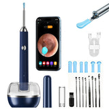 Visual Ear Cleaner with Camera – Ear Wax Removal Tool with LED Light Blue