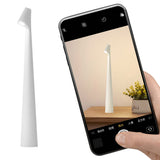 Portable Cordless LED Table Lamp Rechargeable with 3 Adjustable Brightness Levels Modes White