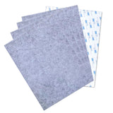 5Pcs Self Adhesive Furniture Protective Felt Pads for Scratch and Noise Protection Gray