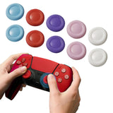 10 PCS TPU Thumb Grip Caps for PS4 and PS5 Controller Joysticks Multicolor
