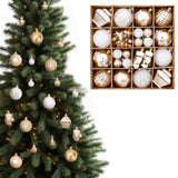 42-Piece Christmas Tree Ornament Set Holiday Hanging Decorations for Home Style 2