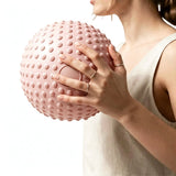 25 cm Thick Inflatable Sitting for Stretching and Balance Ball Pink