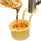 Kitchen Sink Strainer Basket with Faucet Hook – Fruit & Vegetable Stopper Yellow