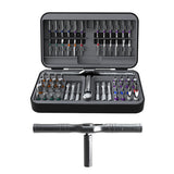 Ratchet Screwdriver Set with S2 Steel Bits and Portable Hard Case Style 3