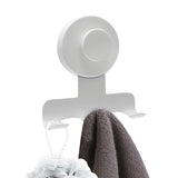 Razor Holder for Shower Heavy-Duty for Razor Towel Loofah Removable White