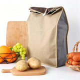 Light Shielding Vegetable Storage Bag Breathable for Onion Potato Gray