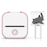 Phomemo T02 Mini Bluetooth Thermal Sticker Printer Portable Pocket Photo Printer Pink