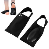 Arch Support Brace Sleeve Foot Wrap for Flat Feet Black